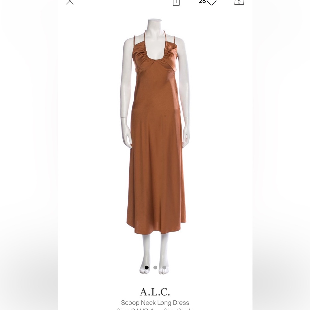 A.L.C Sienna slip dress - Picture 4 of 10